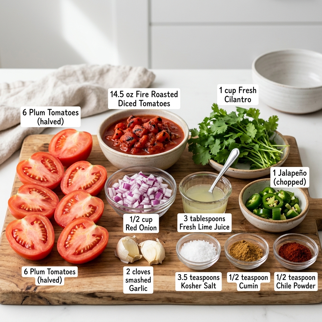 Easy Blender Salsa